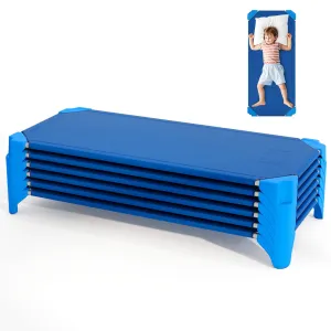 Giantex Stackable Daycare Cots for Sleeping bed frame, queen bed