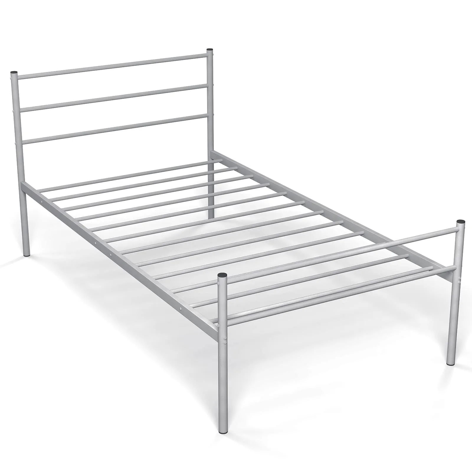 Giantex Twin Size Metal Bed Frame with Headboard & Footboard, 13.5 Inch Platform Bed Frame