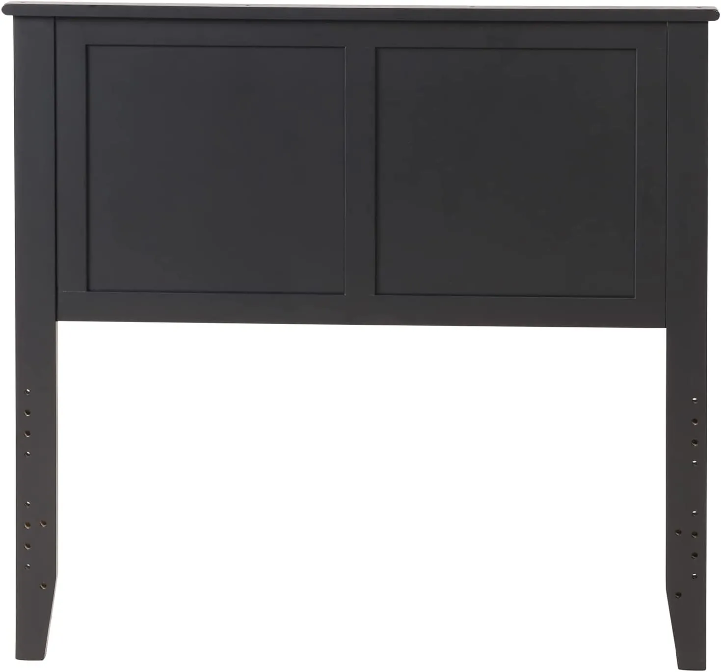 Giantex Wood Headboard, Flat Panel Headboard with Pre-drilled Holes for Height Adjustment