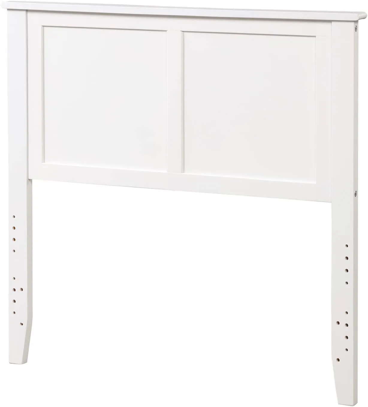 Giantex Wood Headboard, Flat Panel Headboard with Pre-drilled Holes for Height Adjustment