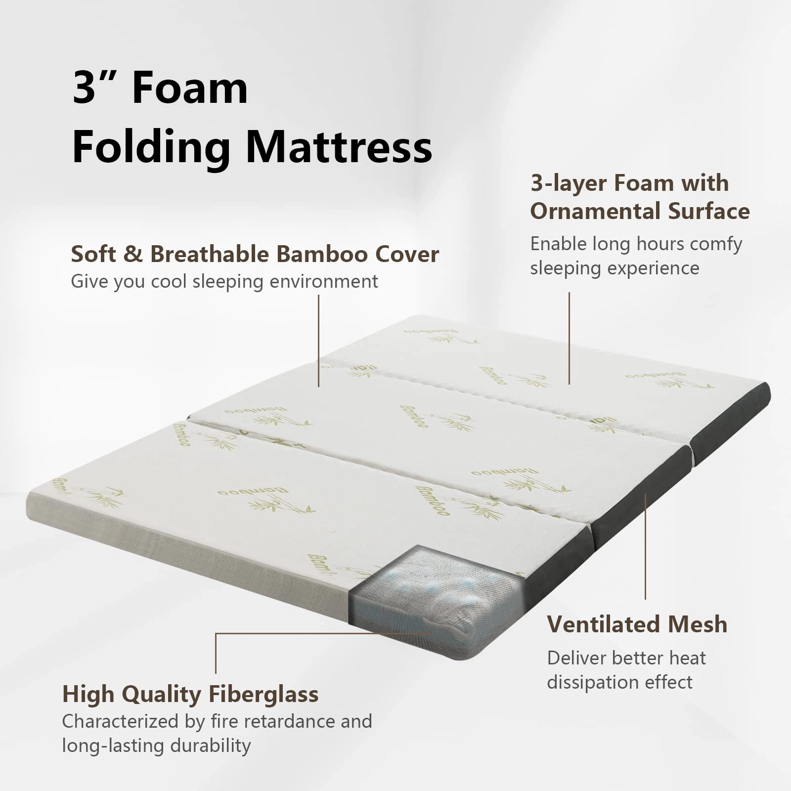 Giantex Folding Mattress