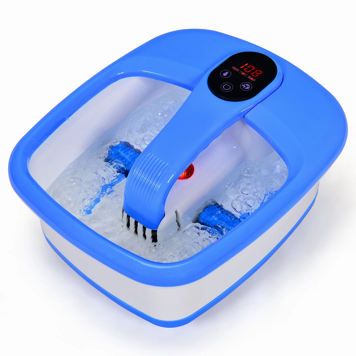 Giantex Foot Spa Bath Massager with Automatic Massage Rollers