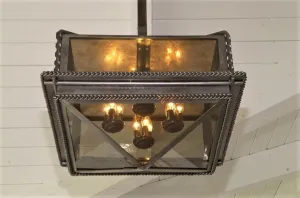 Grand Manor Entry Pendant Lighting patio chat set, outdoor furniture set