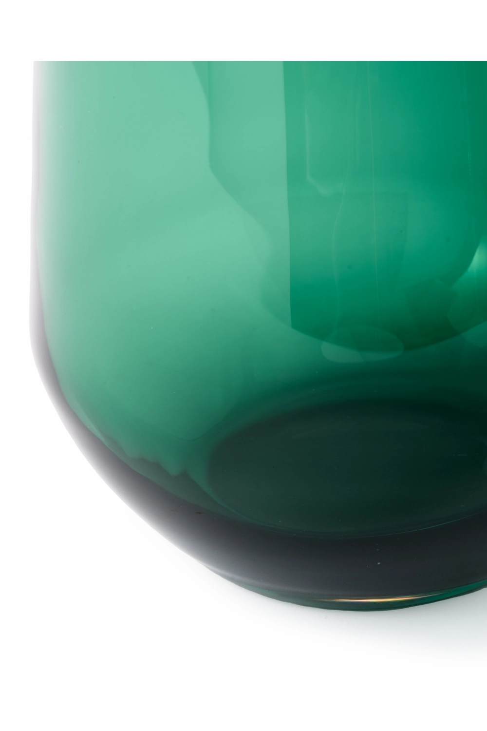 Green Glass Vase | Pols Potten Long Neck