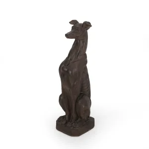Greyhound Dog Statue - NH746213 patio chairs, outdoor seating