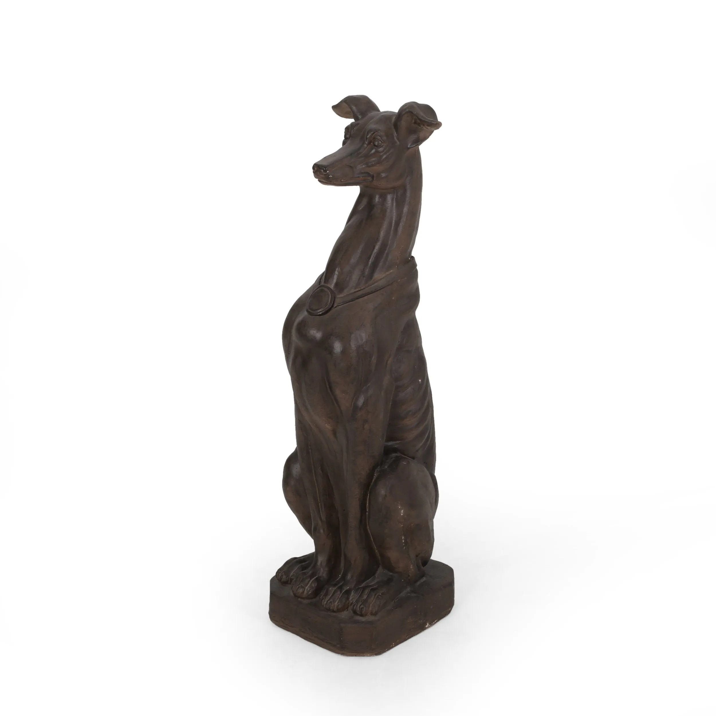 Greyhound Dog Statue - NH746213 patio chairs, outdoor seating