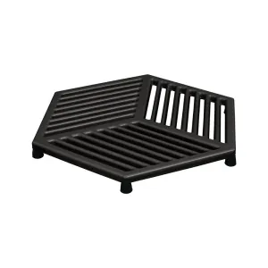Halo Large Cast Iron Trivet, Black round coffee table, wooden coffee table