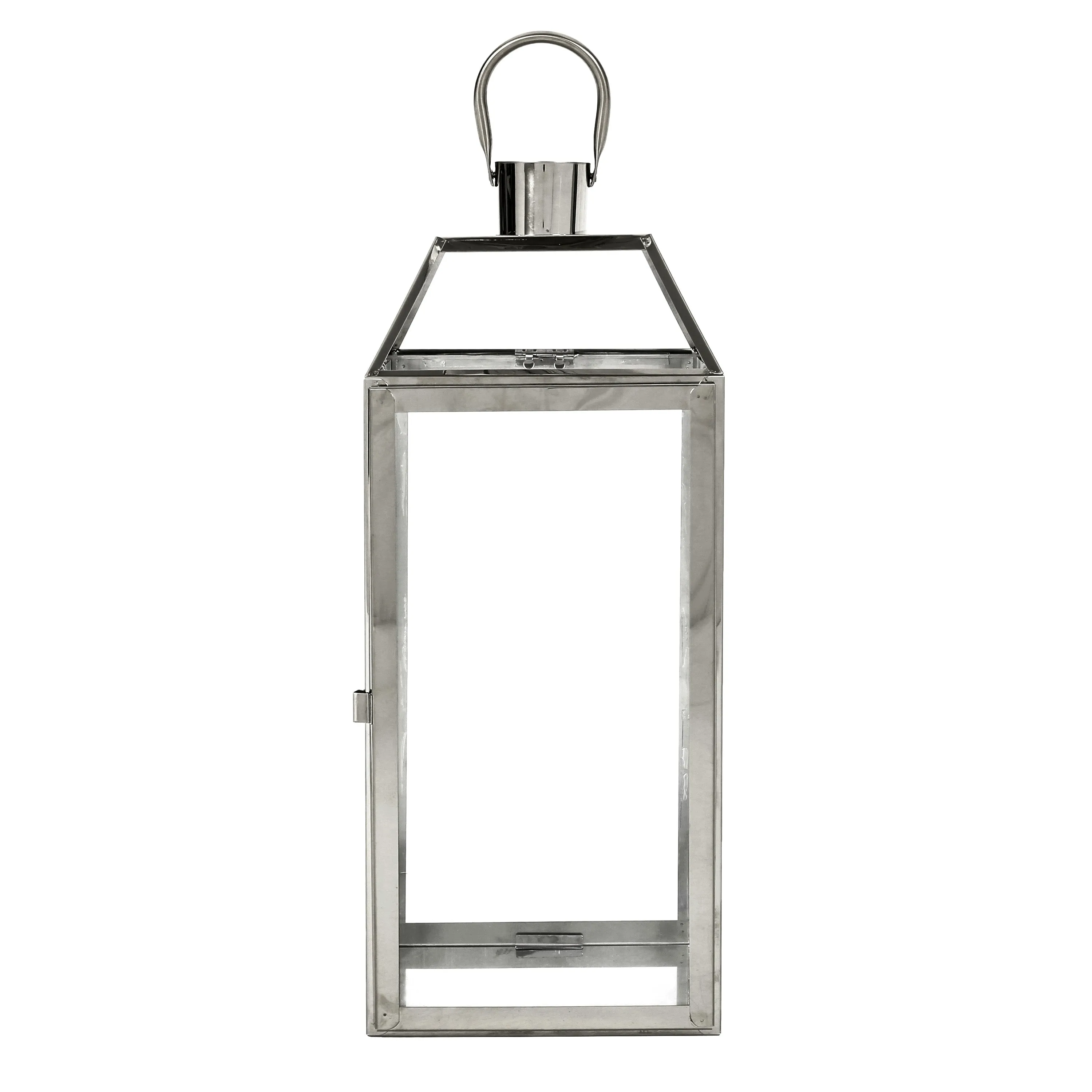 Hamel 18" Modern Stainless Steel Lantern