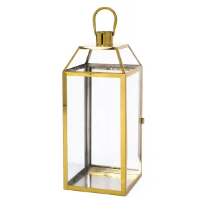 Hamel 18" Modern Stainless Steel Lantern patio chairs, outdoor seating