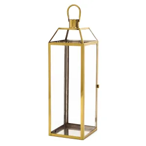 Hamel 22" Modern Stainless Steel Lantern patio chairs, outdoor seating