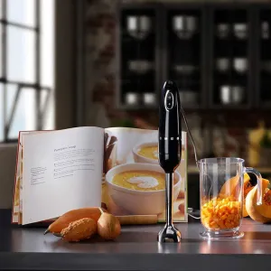 Hand Blender, Black lamp shade, drum shade