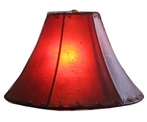 Handmade Genuine Rawhide Lamp Shades 3 Colors