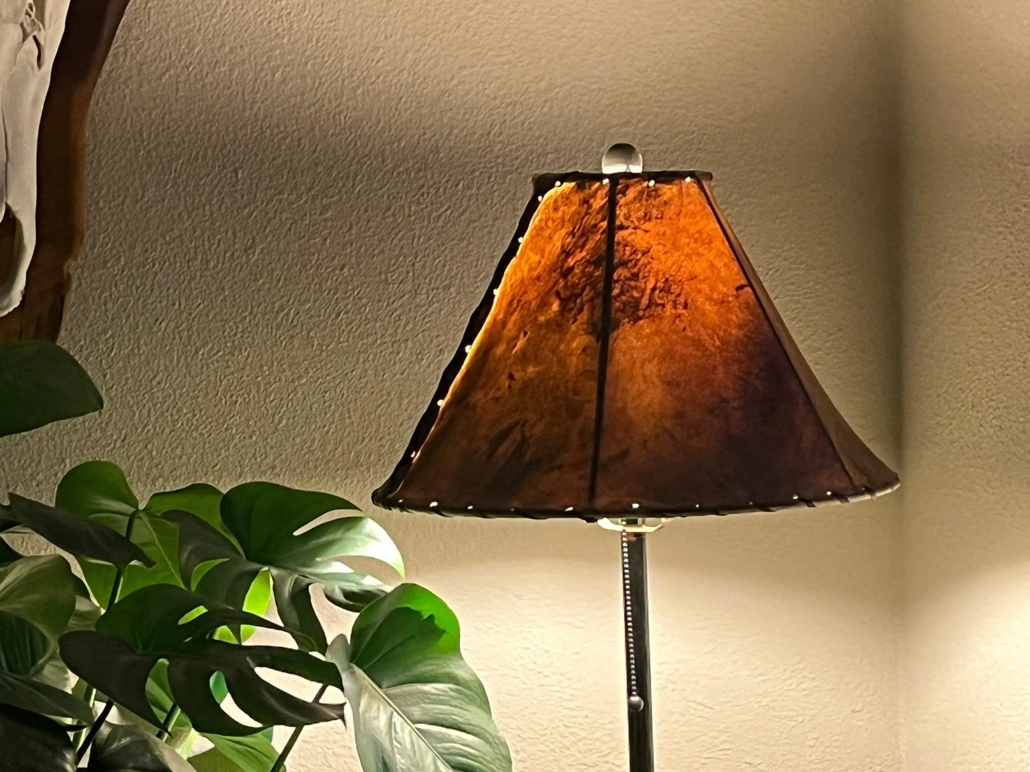 Handmade Genuine Rawhide Lamp Shades 3 Colors