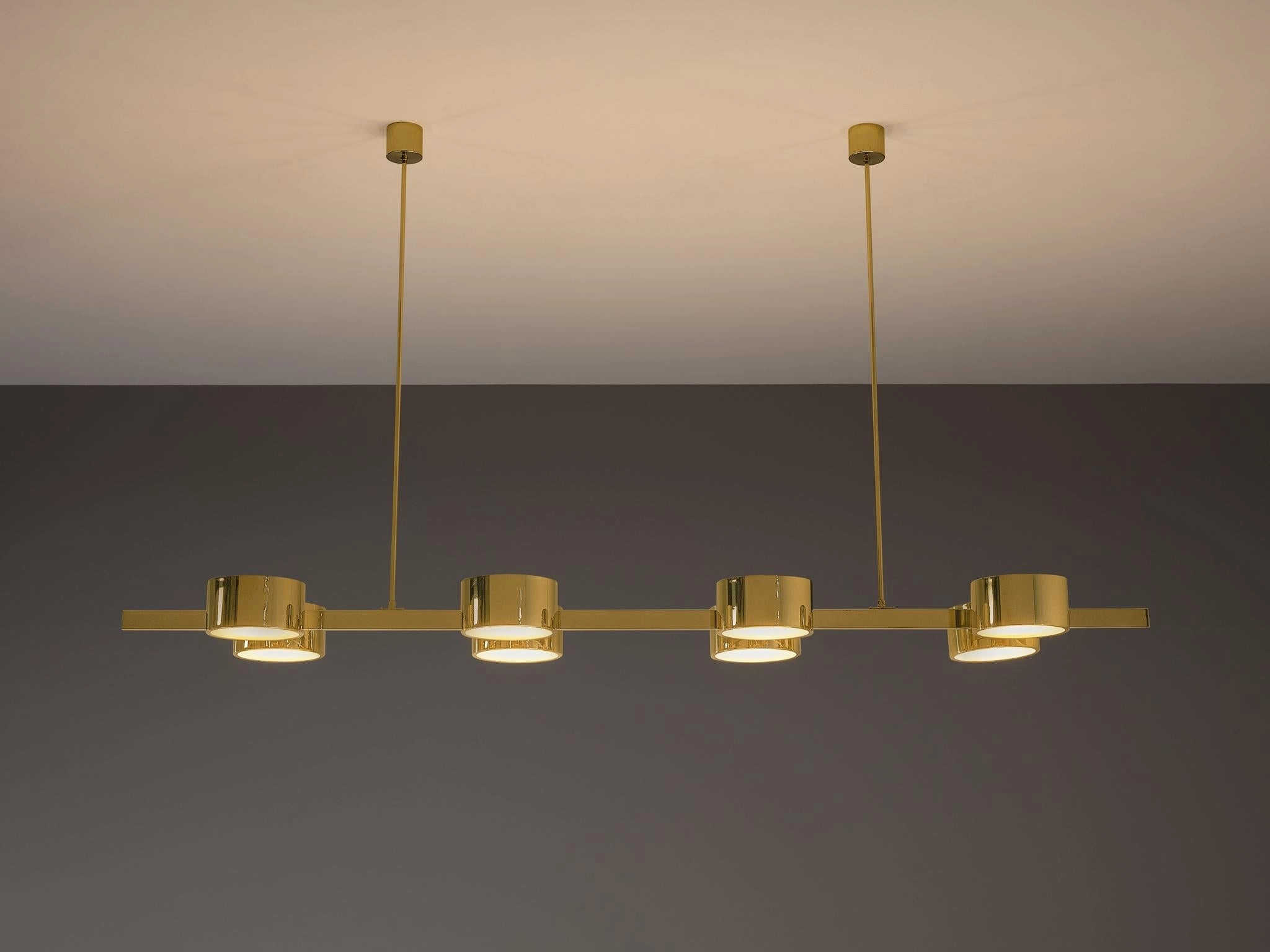 Hans-Agne Jakobsson 'T 261/8' Chandelier in Brass