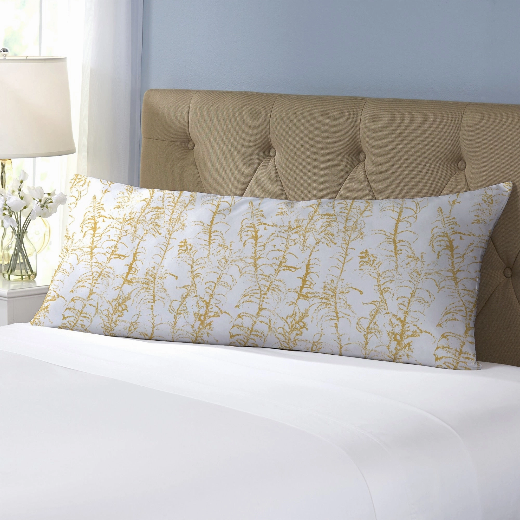 HEATH GOLD Body Pillow By Becky Bailey
