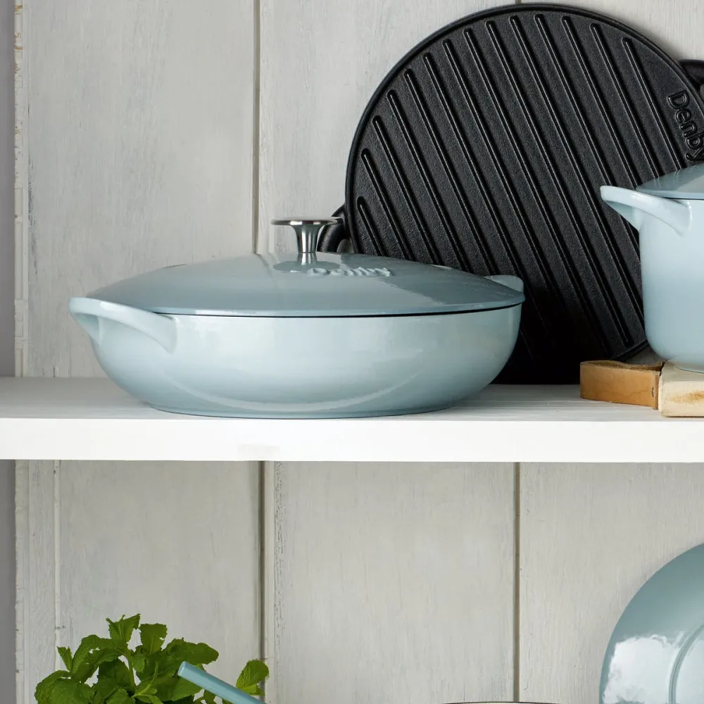 Heritage - Pavilion Shallow casserole, 3.65 litre - 30 x 13cm, Cast Iron