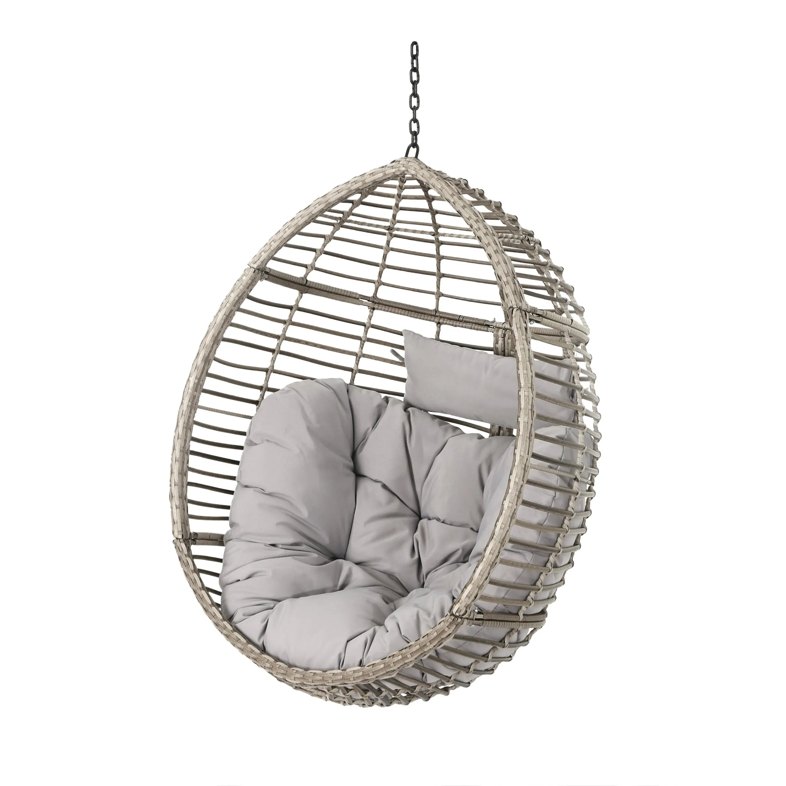 Indoor/Outdoor Hanging Teardrop / Egg Chair (Stand Not Included) - NH695213