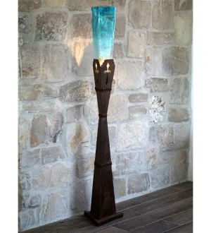 Iron Cross & Glass Floor Lamps mattress topper, bed base