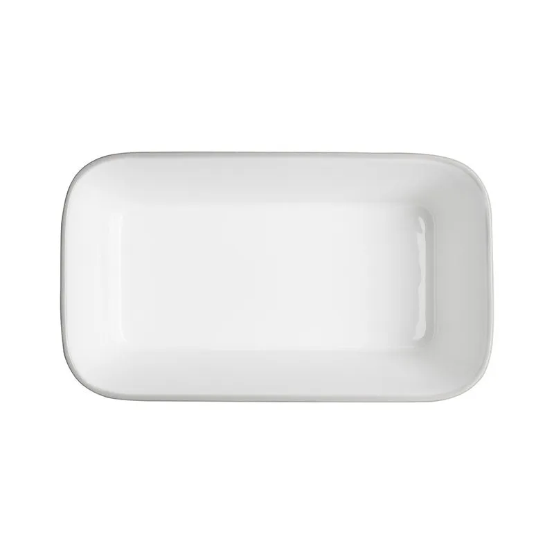 James Martin Cook Rectangular Dish Small, Soft Grey
