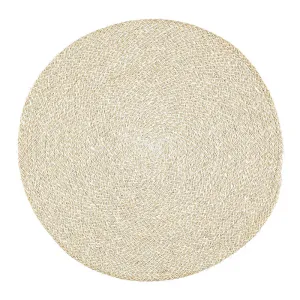 Jute Placemat, D38cm, Pearl White tufted headboard, king headboard
