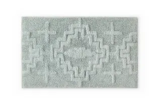 Kiva Sky Gray Bath Rug bath rugs, non-slip bathroom mat