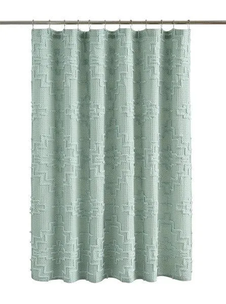 Kiva Sky Gray Shower Curtain