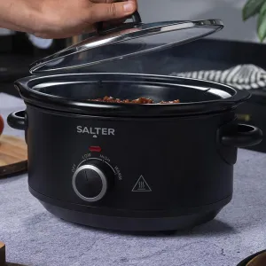 Kuro Slow Cooker, 3.5L, Black lamp shade, drum shade
