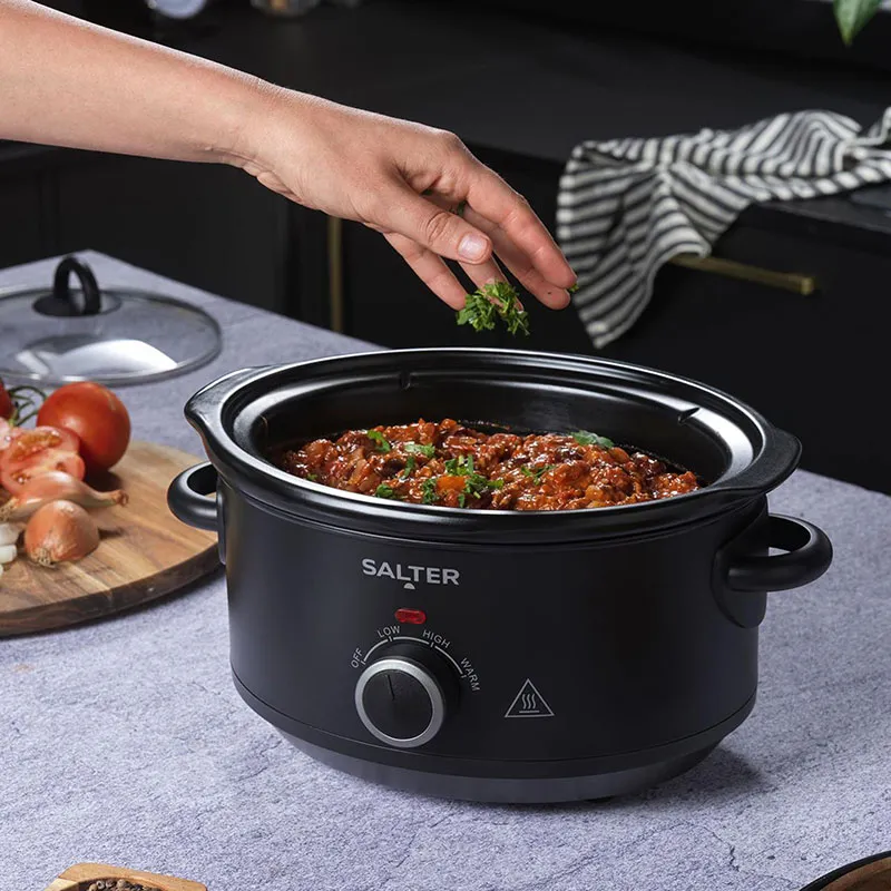 Kuro Slow Cooker, 3.5L, Black