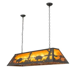 Lake Buffalo Oblong Pendant mattress topper, bed base