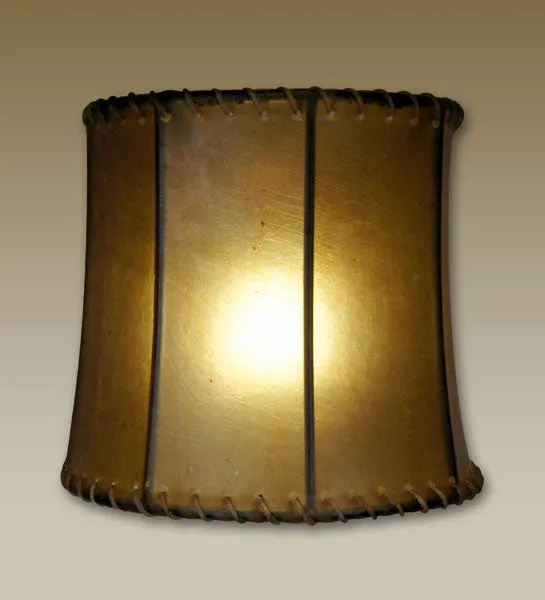 Large Rawhide Lamp Shades
