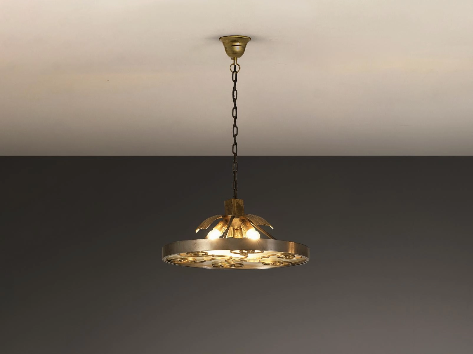 Lars Holmstrm for Arvika Konsthantverk Art Deco Ceiling Light