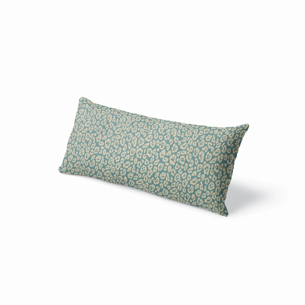 LEOPARD PRINT LIGHT BLUE Body Pillow By Kavka Designs - Light Blue