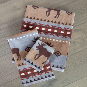 Lodge Life Bathroom Towels bath towels, hand towels