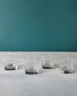 Mahi Whiskey Glasses (Set of 4) - TSSxNB entry bench, shoe rack