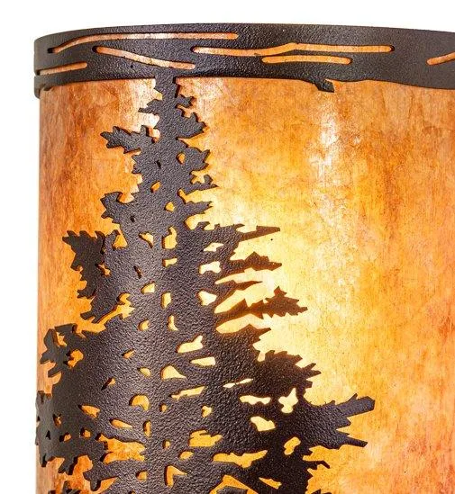 Mahogany Bronze Tamarack Wall Sconce