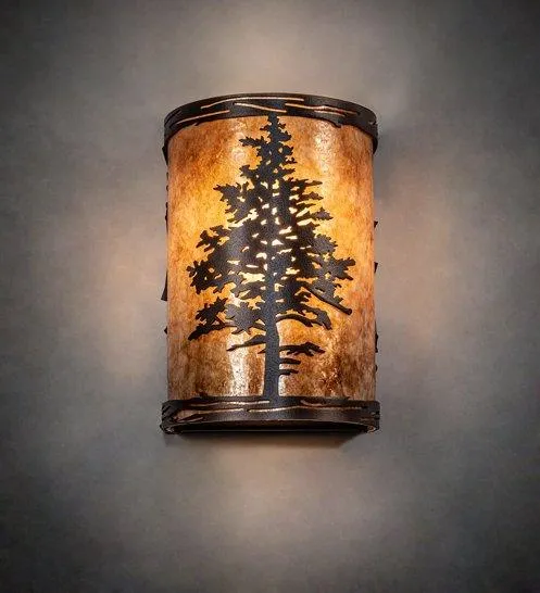 Mahogany Bronze Tamarack Wall Sconce