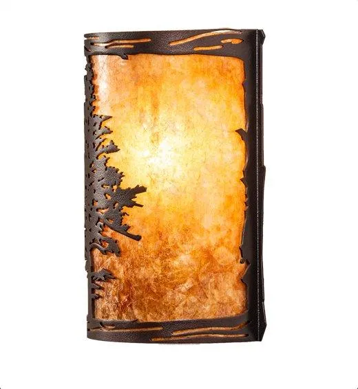 Mahogany Bronze Tamarack Wall Sconce