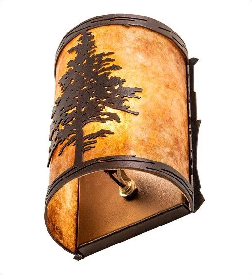 Mahogany Bronze Tamarack Wall Sconce