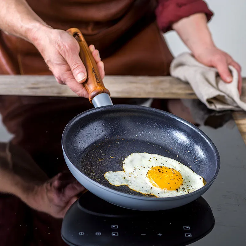 Mayflower Pro Non-Stick Open Frying Pan Set, Charcoal Grey