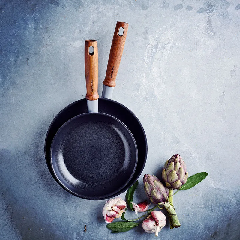 Mayflower Pro Non-Stick Open Frying Pan Set, Charcoal Grey