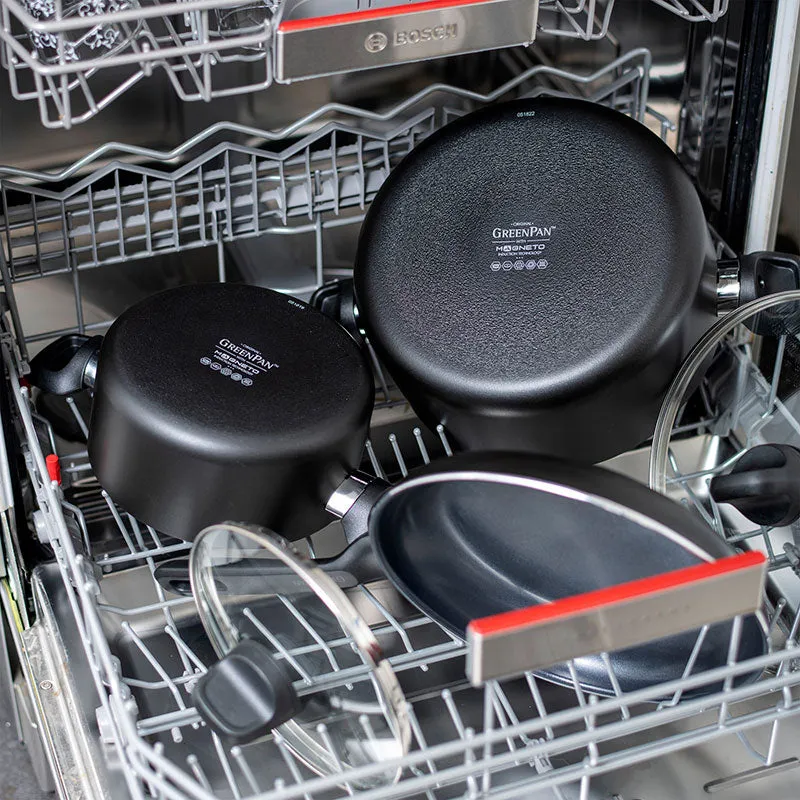 Memphis Non-Stick Frying Pan Set, Black