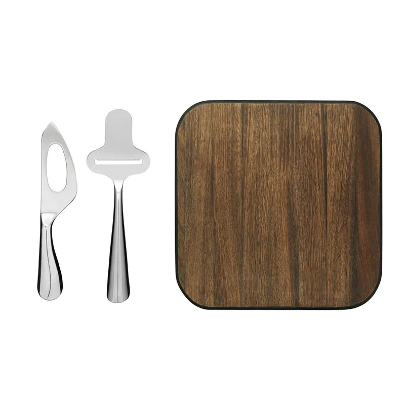 Mingle 3 Piece Lazy Susan Set, Natural round coffee table, wooden coffee table