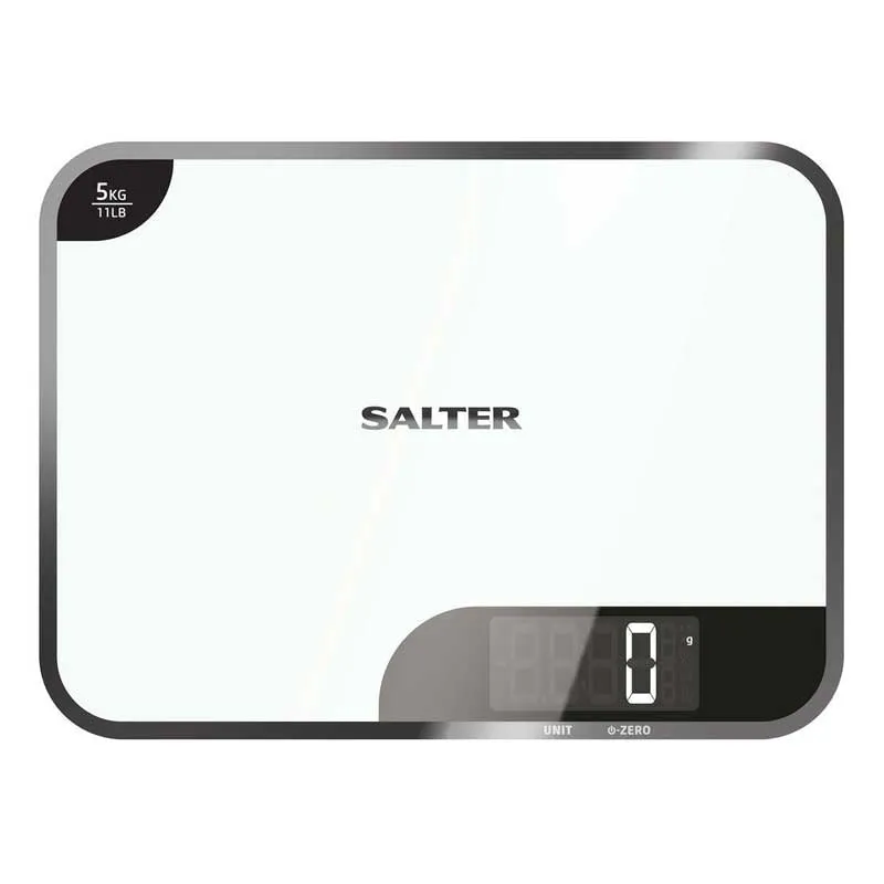 Mini Max Digital Kitchen Scale, 5kg, white