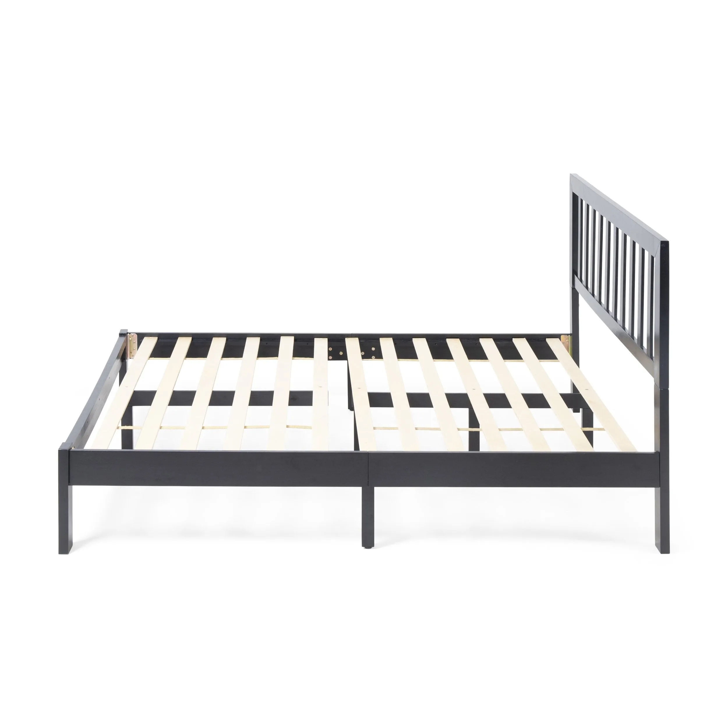 Modern Farmhouse Acacia Wood Queen Bed Platform - NH717113