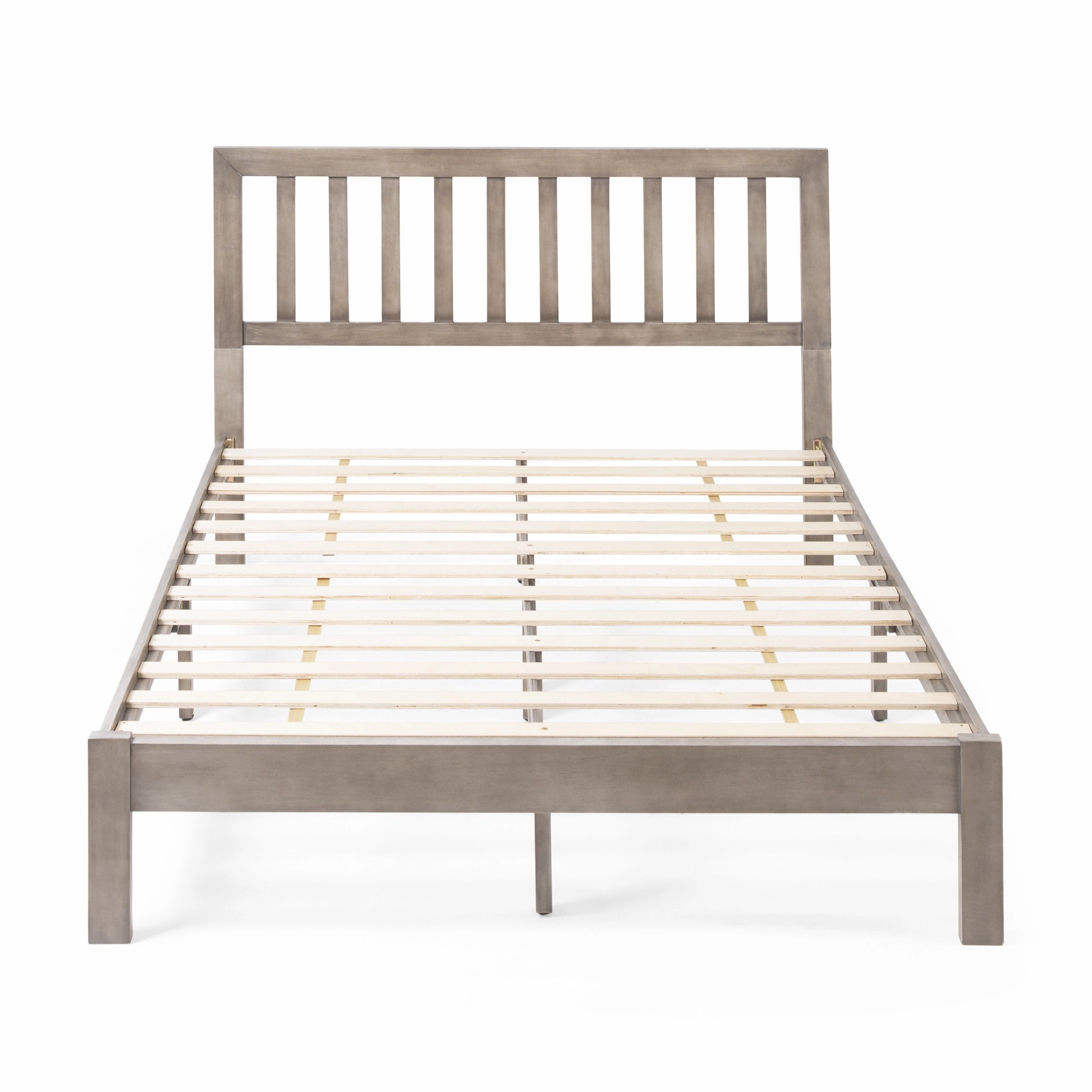 Modern Farmhouse Acacia Wood Queen Bed Platform - NH717113