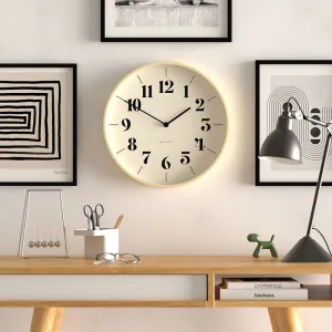 Mr Clarke Hopscotch Clock, D40.5cm, Pale Wood kitchen island, storage cart