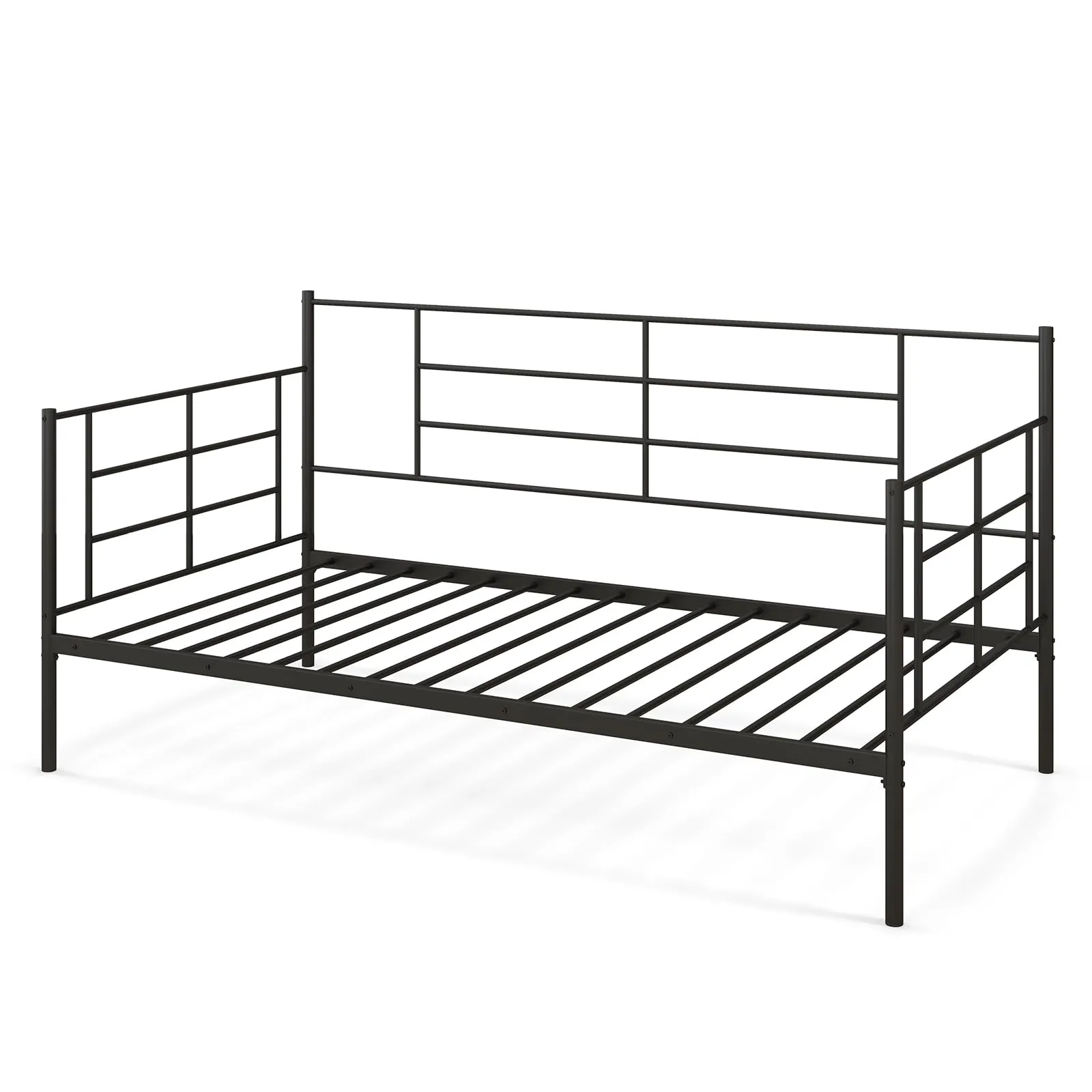 Multifunctional Platform Bed Mattress Foundation with Headboard for Living Room bed frame, queen bed
