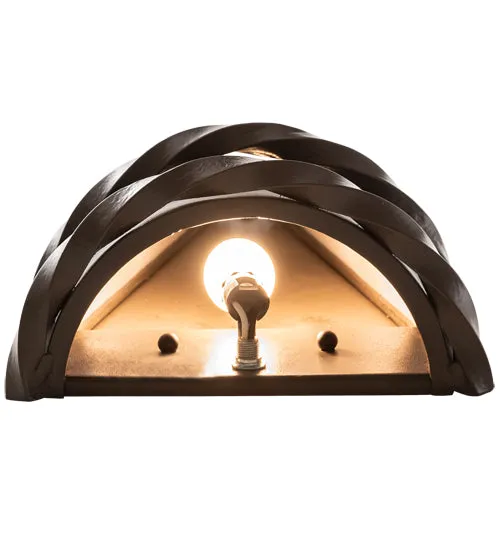 Native Trails Artisan Wall Sconce with Rustic Cone Design