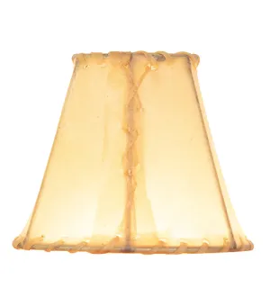 Natural Rawhide Lamp Shade 5" laundry hamper, dirty clothes basket