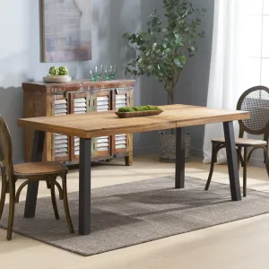 Natural Stained Acacia Wood Dining Table - NH482892 patio chairs, outdoor seating